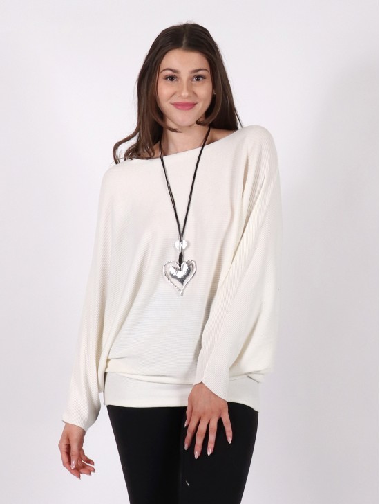 Solid Versatile Loose Fitting Top